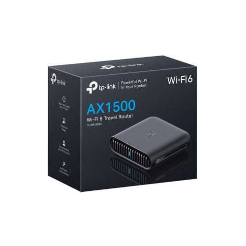 AX1500 Wi-Fi 6 Travel Router Dual-Band 2.4GHz 5GHz Portable Router