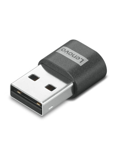 USB-C to USB-A Gender Changer Adapter Black Lenovo