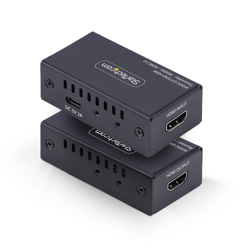 HDMI Extender 4K 60Hz Over CAT5e/CAT6 Transmitter Receiver Kit