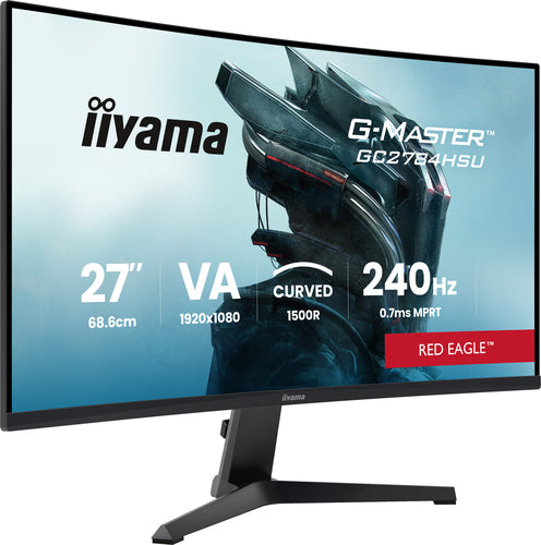 LCD Monitor iiyama G-MASTER GC2784HSU-B1 27-Inch 1920x1080 Full HD Black - GC2784HSU-B1