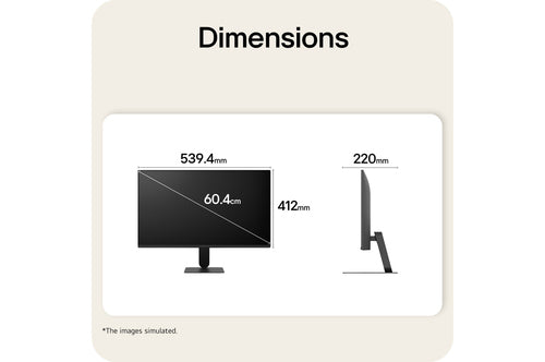 LG 24U411B-B computer monitor