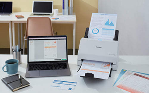 Document Scanner Canon imageFORMULA R30 600x600 DPI ADF Sheet-fed - 6051C003