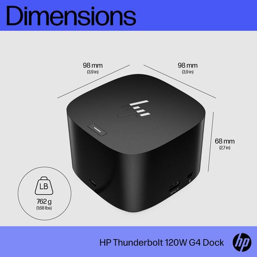 HP Thunderbolt 120W G4 Dock