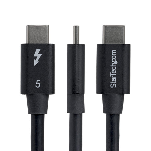 Thunderbolt Cable StarTech.com TBLT5MM80CM240WRA 80Gbps 240W 8K 60Hz Right Angle - TBLT5MM80CM240WRA