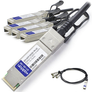 AddOn Networks QSFP+/4xSFP+ 3m InfiniBand/fibre optic cable