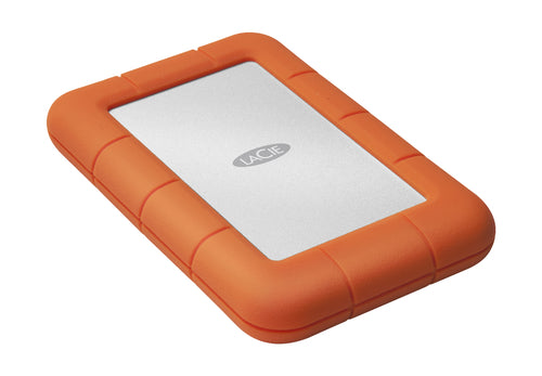 External Hard Drive LaCie Rugged Mini 4TB 3.2 Gen 1 5400 RPM Orange - LAC9000633