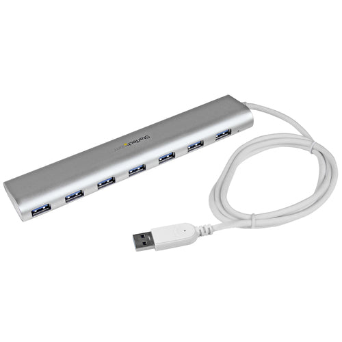 7-Port USB Hub with 5Gbps Speed Rugged Design Bus/Self-Powered