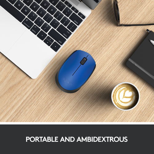 Mouse Logitech M170 Wireless Optical 1000 DPI Ambidextrous - 910-004640
