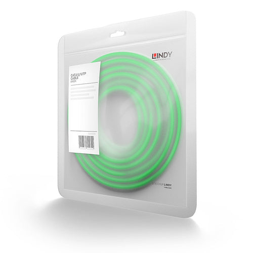 Cat6 U/UTP Networking Cable 1m Green RJ-45 UTP Ethernet Cable