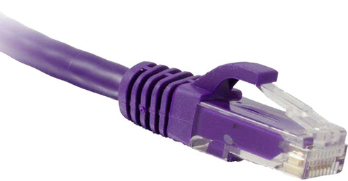 Cat5e Networking Cable 1ft RJ-45 Purple eNet Components