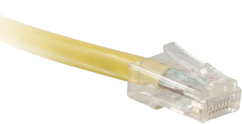 Cat5e Networking Cable 2ft RJ-45 Yellow Fast Ethernet