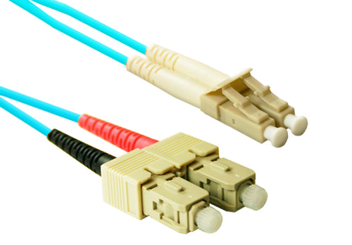 Fibre Optic Cable eNet Components SC-LC 4m M/M OM3