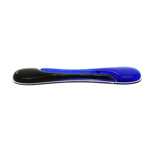 Kensington Gel Mouse Pad with Wrist Rest Black and Blue Monochromatic Design
