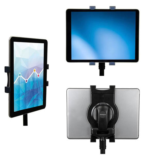 Verstellbarer Tablet-Stativständer für Multimedia, Schwarz
