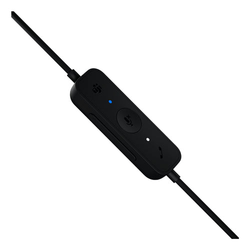 Headset Logitech H570e Wired Office/Call Center 89g Black - 981-001430
