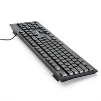 Wired USB Full-size QWERTY Keyboard Black Verbatim 70735