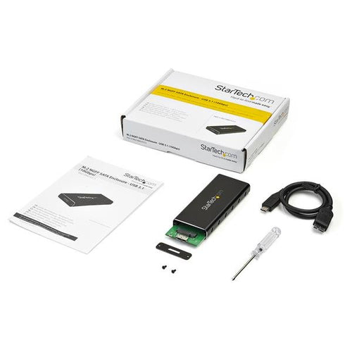 Storage Drive Enclosure StarTech.com SM21BMU31C3 USB 3.1 10Gbps M.2 SATA - SM21BMU31C3