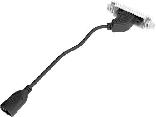 USB Socket Outlet Vision TC3 USBB USB 3.2 Gen 1 1 Module White - TC3 USBB+