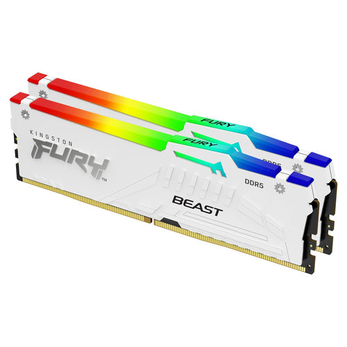 Memory Module Kingston FURY Beast 64GB DDR5 6000MT/s CL30 DIMM RGB - KF560C30BWEAK2-64