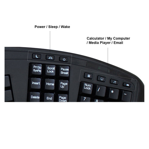 Adesso Tru-Form 450 keyboard