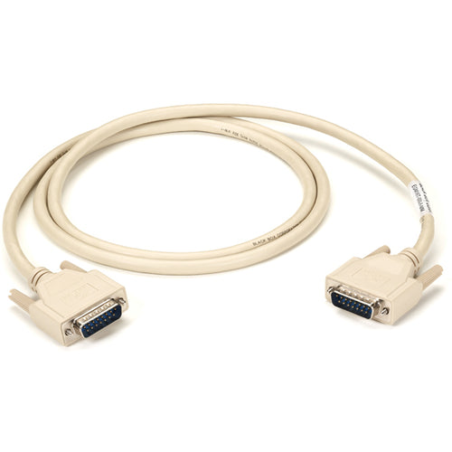 Black Box DB15/DB15, 3-m serial cable