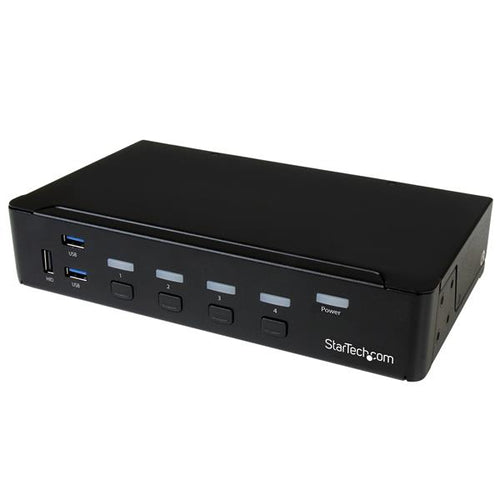 KVM Switch StarTech.com SV431DPU3A2 4-Port DisplayPort USB 3.0 4K 30Hz Rack Mount - SV431DPU3A2