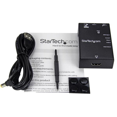 Video Signal Converter StarTech.com VSEDIDHD 1080p HDMI Steel