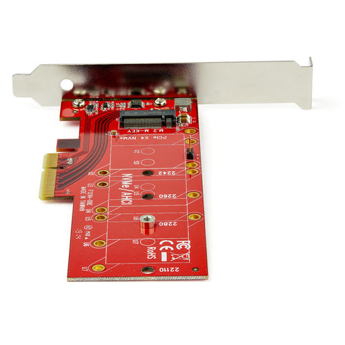 PCI Express 3.0 to M.2 PCIe NVMe SSD Adapter 8 Gbit/s Full-height Low-profile