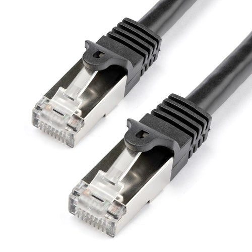 Cat6 Shielded SFTP Networking Cable 1m Black RJ-45