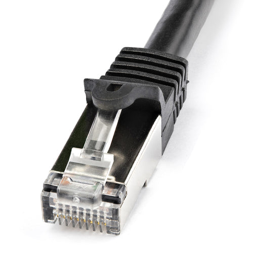 Cat6 Shielded SFTP Networking Cable 1m Black RJ-45