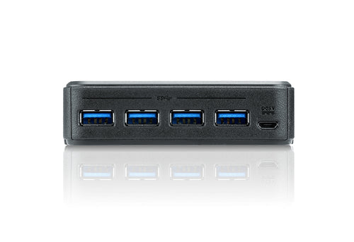 USB Peripheral Sharing Device ATEN US434 4-Port 5 Gbit/s Micro-USB