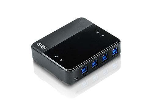USB Peripheral Sharing Device ATEN US434 4-Port 5 Gbit/s Micro-USB