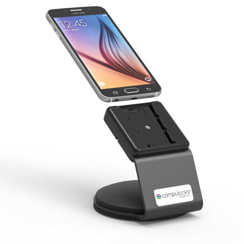Smartphone Security Stand Compulocks Universal EMV Sleek Black Durable Design