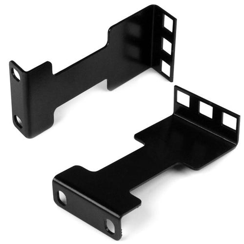 Rack Depth Adapter Kit StarTech.com 1U Rail 2 Adapters Black