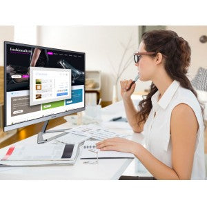 24 Inch Full HD LED Monitor 1920x1080 4ms Response Time