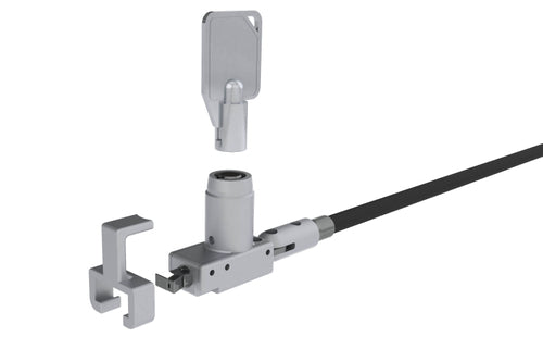 Cable Lock Noble Locks TZ04T Round Key Black Grey