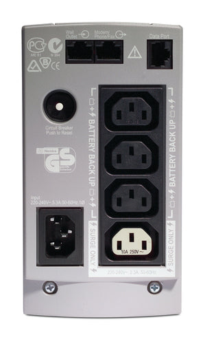 Uninterruptible Power Supply APC Back-UPS BK650EI 650VA 4x C13 USB 0.65kVA - BK650EI