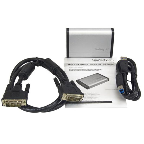 USB 3.0 Video Capture Device StarTech.com 1080p 60fps Aluminum