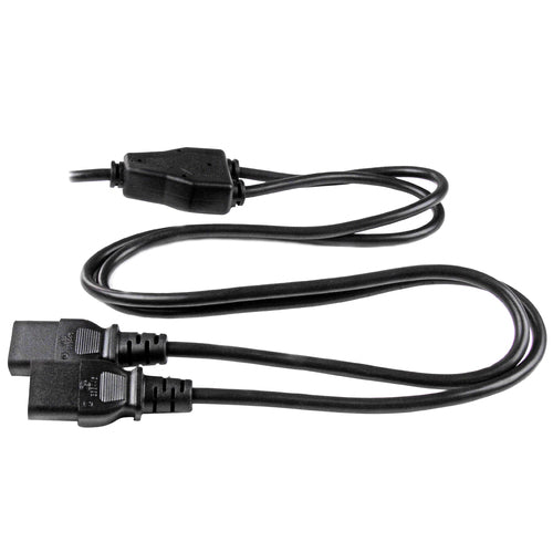 Power Cable StarTech PXT101Y10 10ft NEMA 5-15P 2x IEC 320 C13