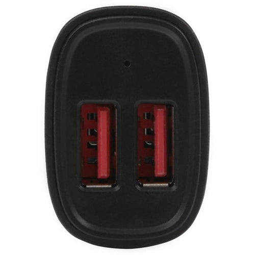 Car Charger StarTech Dual-Port 24W/4.8A USB Black - USB2PCARBKS