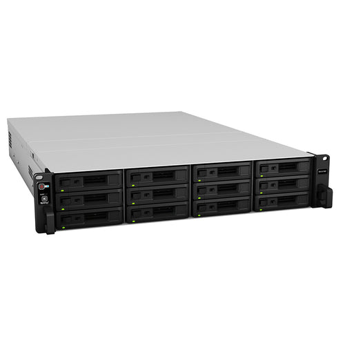 Disk Array Synology RX1217RP 0TB Rack 2U Black Grey - RX1217RP