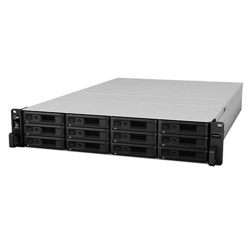 Disk Array Synology RX1217RP 0TB Rack 2U Black Grey - RX1217RP