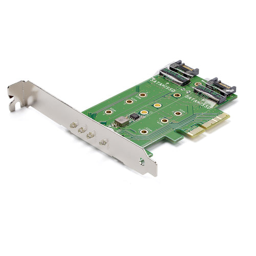 M.2 SSD Adapter Card StarTech.com PEXM2SAT32N1 PCIe NVMe SATA III