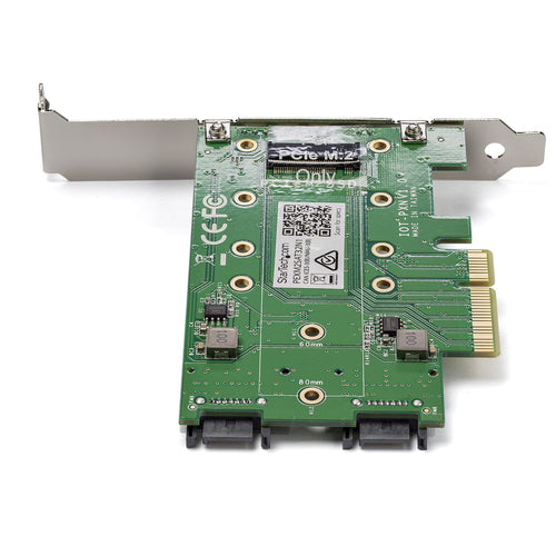 M.2 SSD Adapter Card StarTech.com PEXM2SAT32N1 PCIe NVMe SATA III