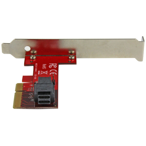 Adapter Card StarTech PCIe to SFF-8643 NVMe U.2 SSD Full-height Low-profile