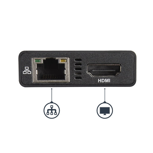 USB-C Travel Docking Station StarTech.com Multiport Adapter 4K HDMI 60W Power Delivery