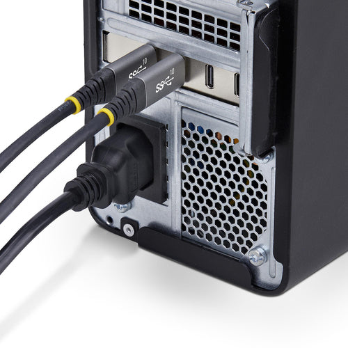 4-Port USB Type-C PCIe Expansion Card 10Gbps Red
