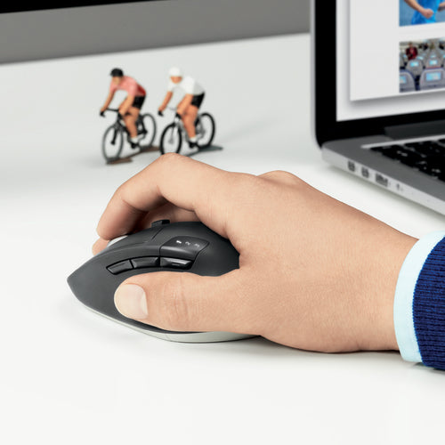 Mouse Logitech M720 Triathlon Optical 1000 DPI RF Wireless + Bluetooth Right-hand - 910-004791