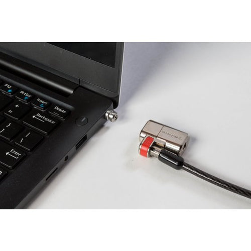 Kensington ClickSafe Keyed Lock for Dell Laptops Steel Black