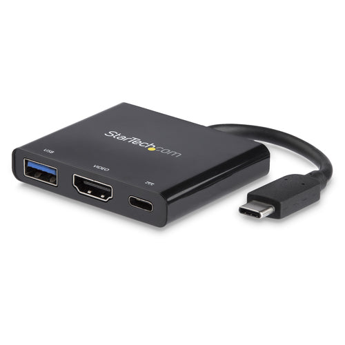 USB-C Multiport Adapter HDMI 60W Power Delivery Black 4096x2160